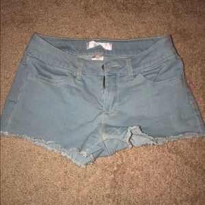 jean shorts